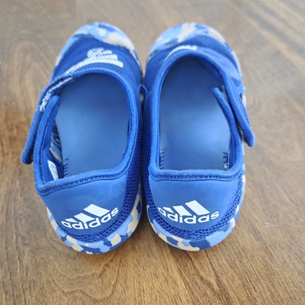 Adidas Kids Altiventure Sport/Swim Sandals Blue Camo Design Size 12k - Picture 5 of 9